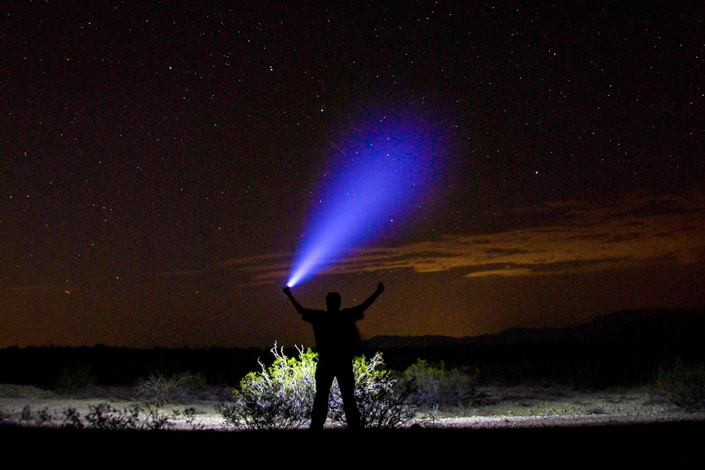 Sun Photo A00012 Star Catching in Johnson Valley CA